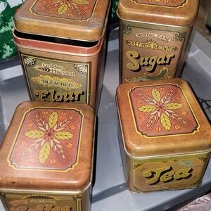 Brown Storage Canister Set